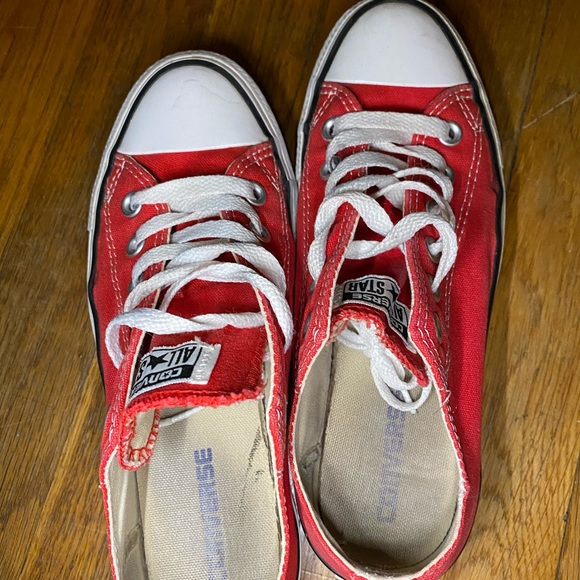 Converse Shoes - Red converse
